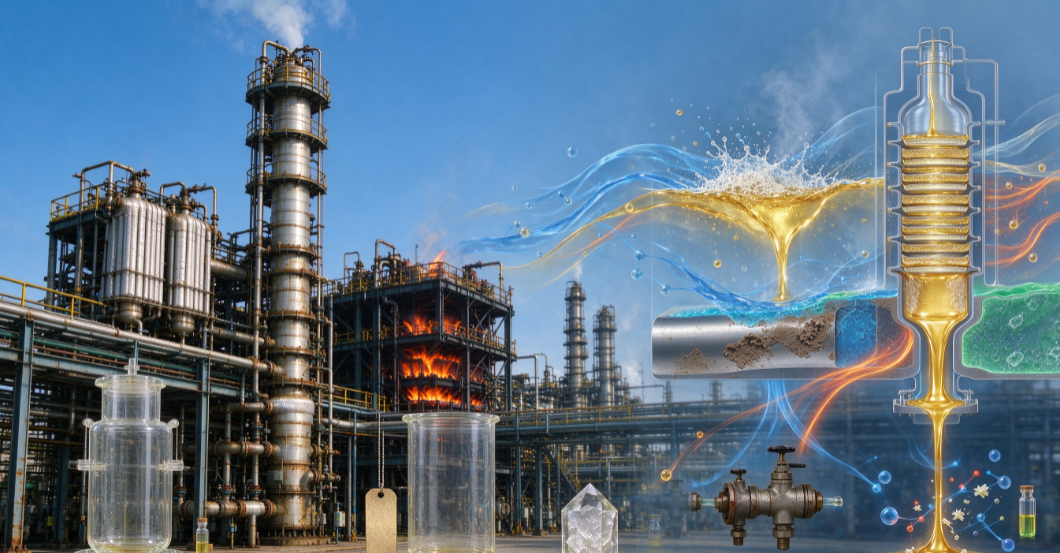 Interfacial Modulation and Stability‑Enhancement Mechanisms for Refinery Process‑Stream Matrices